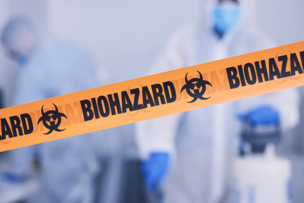 Professional Biohazard technician working in Parthenon, AR